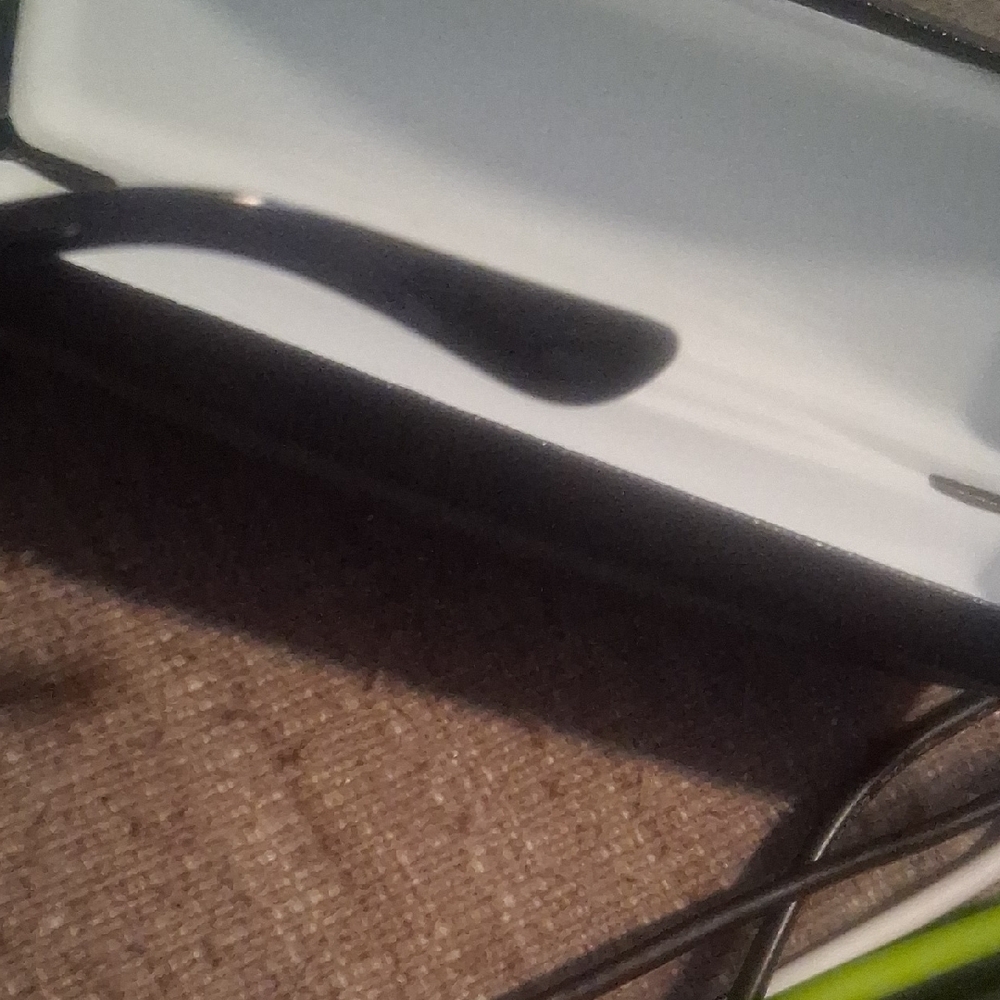 Black Rectangular Glasses with Case - Picture 4 of 8